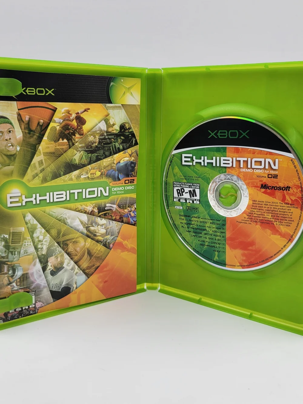 Exhibition Demo Disc Volume 02 - Green Case